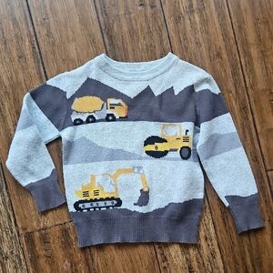 3T Andy and Evan Construction Sweater